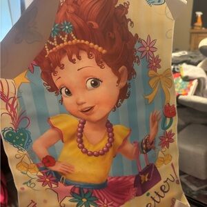 Kids Fancy Nancy thin canvas print.